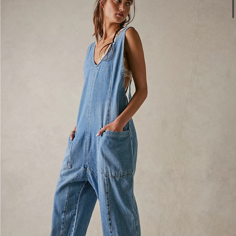 COPY - Free People We The Free High Roller Jumpsuit